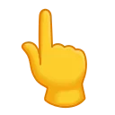 👆-Animated Emoji, Telegram Sticker