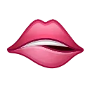 🫦-Animated Emoji, Telegram Sticker