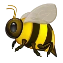 🐝-Animated Emoji, Telegram Sticker