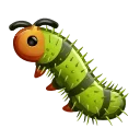 🐛-Animated Emoji, Telegram Sticker