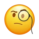 🧐-Animated Emoji, Telegram Sticker