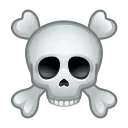 ☠️-Animated Emoji, Telegram Sticker