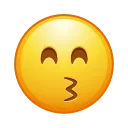 😙-Animated Emoji, Telegram Sticker