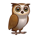🦉-Animated Emoji, Telegram Sticker
