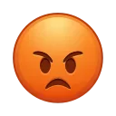 😡-Animated Emoji, Telegram Sticker