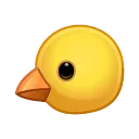🐤-Animated Emoji, Telegram Sticker