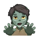🧟-Animated Emoji, Telegram Sticker