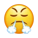 😤-Animated Emoji, Telegram Sticker