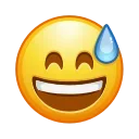 😅-Animated Emoji, Telegram Sticker