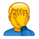 🤦‍♂️-Animated Emoji, Telegram Sticker