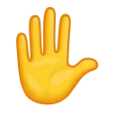 ✋-Animated Emoji, Telegram Sticker