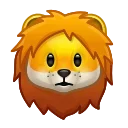 🦁-Animated Emoji, Telegram Sticker