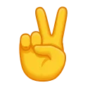 ✌️-Animated Emoji, Telegram Sticker