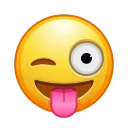 😜-Animated Emoji, Telegram Sticker