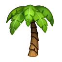 🌴-Animated Emoji, Telegram Sticker