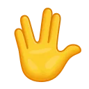 🖖-Animated Emoji, Telegram Sticker