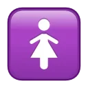 🚺-Animated Emoji, Telegram Sticker