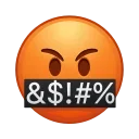 🤬-Animated Emoji, Telegram Sticker