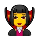 🧛‍♀️-Animated Emoji, Telegram Sticker