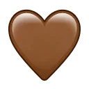 🤎-Animated Emoji, Telegram Sticker