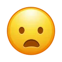 😦-Animated Emoji, Telegram Sticker