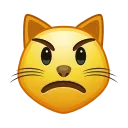 😾-Animated Emoji, Telegram Sticker