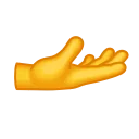 🫴-Animated Emoji, Telegram Sticker