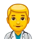 👨‍⚕️-Animated Emoji, Telegram Sticker