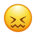 😖-Animated Emoji, Telegram Sticker