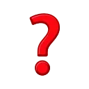 ❓-Animated Emoji, Telegram Sticker