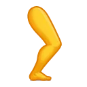 🦵-Animated Emoji, Telegram Sticker