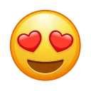 😍-Animated Emoji, Telegram Sticker