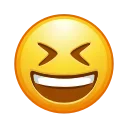 😆-Animated Emoji, Telegram Sticker