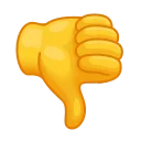 👎-Animated Emoji, Telegram Sticker
