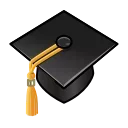 🎓-Animated Emoji, Telegram Sticker