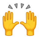 🙌-Animated Emoji, Telegram Sticker