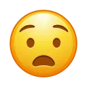 😧-Animated Emoji, Telegram Sticker