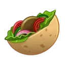 🥙-Animated Emoji, Telegram Sticker