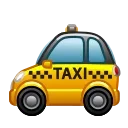 🚕-Animated Emoji, Telegram Sticker