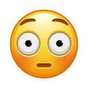 😳-Animated Emoji, Telegram Sticker