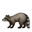 🦝-Animated Emoji, Telegram Sticker