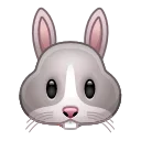 🐰-Animated Emoji, Telegram Sticker