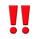 ‼️-Animated Emoji, Telegram Sticker
