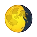 🌖-Animated Emoji, Telegram Sticker