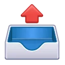 📤-Animated Emoji, Telegram Sticker