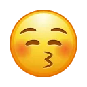 😚-Animated Emoji, Telegram Sticker