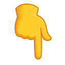 👇-Animated Emoji, Telegram Sticker