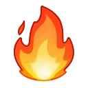 🔥-Animated Emoji, Telegram Sticker
