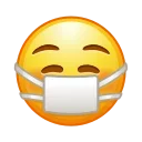 😷-Animated Emoji, Telegram Sticker