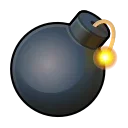 💣-Animated Emoji, Telegram Sticker
